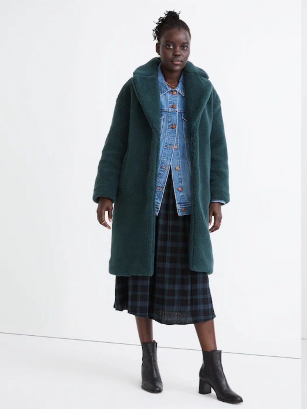 NWT Madewell (Re)sourced Sherpa Teddy Coat M